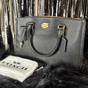 Coach Brooke Carryall 28 with Gold Hardware